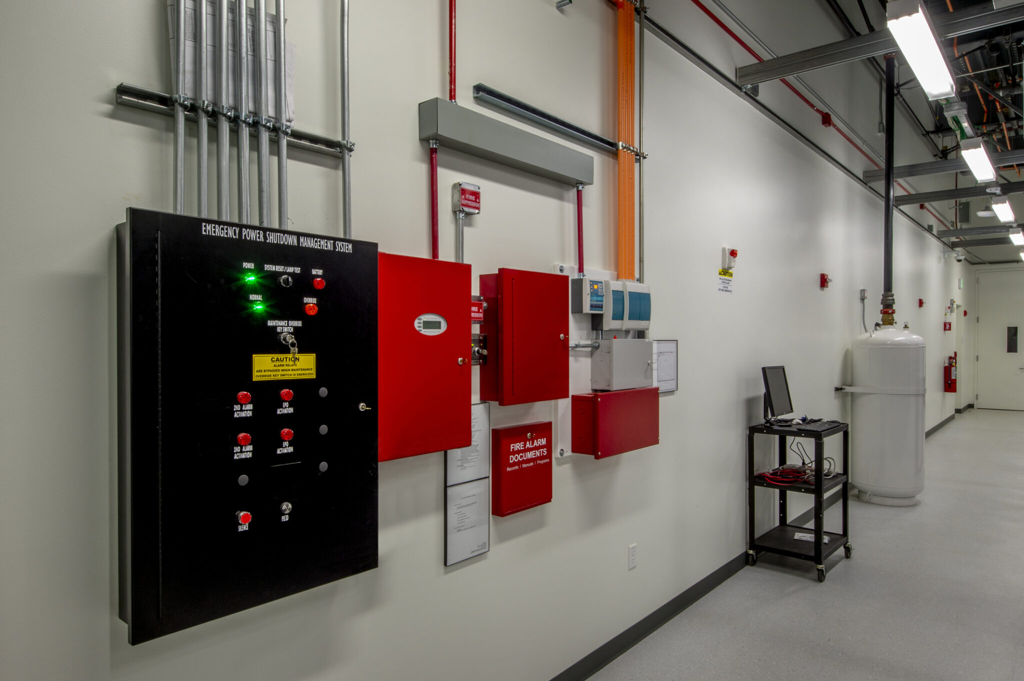 industrial fire alarm system control panel